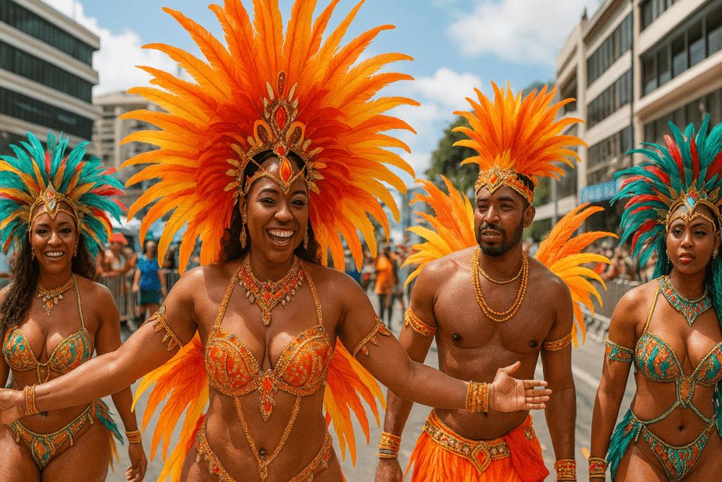 포트 오브 스페인 카니발 – 트리니다드의 자유와 리듬이 살아 있는 세계 3대 축제 2 세계3대축제 포트오브스페인카니발 트리니다드 이미지