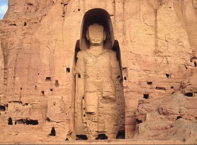실크로드의 잃어버린 불교왕국, 바미안 계곡 석불의 비밀 1 유네스코 바미안계곡 불상 이미지