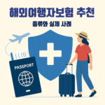 해외여행자보험 추천 : 종류와 실제 사례