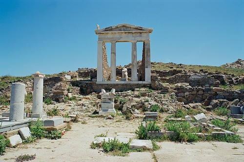 그리스 델로스(Delos) – 고전기 도시계획(Urban Planning)과 종교경제(Religious Economy)의 구조 분석 1 그리스-델로스-아폴론-아르테미스-성지-세계문화유산-이미지