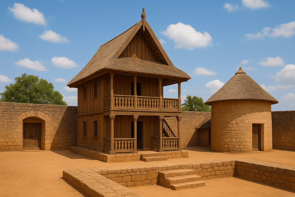 마다가스카르 암보히망가 언덕 (Royal Hill of Ambohimanga) – 왕권·성지·공동체가 만든 신성한 세계 1 마다가스카르 암보히망가 언덕 실사 기반 생성이미지 2