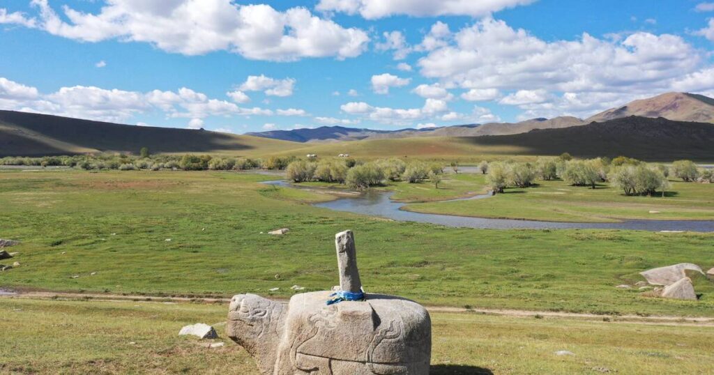 몽골 오르혼 계곡 문화경관(Orkhon Valley, Mongolia) — 돌궐에서 몽골까지, 유목문명의 시간여행 2 몽골 오르혼 계곡 자연경관 세계문화유산 이미지