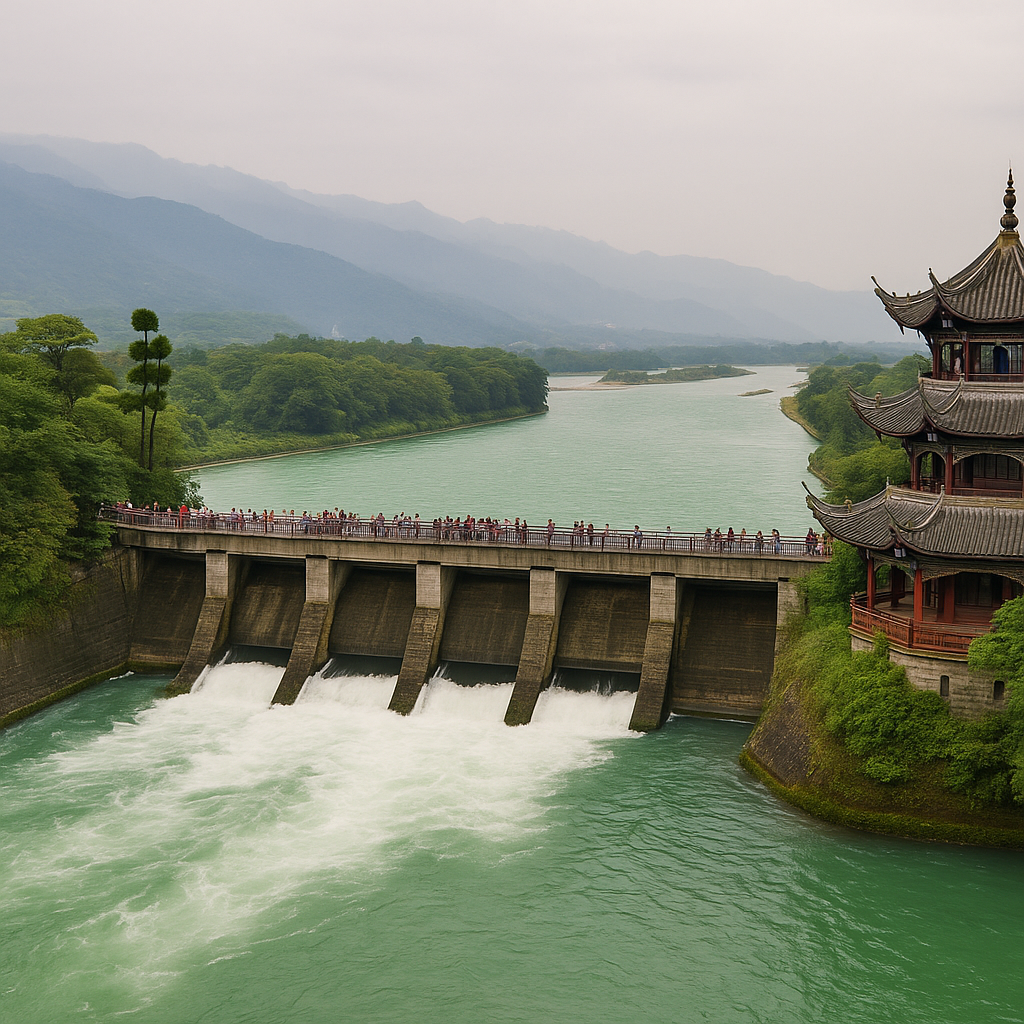 중국 두쟝옌 수리 시스템 (Dujiangyan Irrigation System, China) — 2000년을 흐르는 인간과 자연의 약속 2 중국-두쟝옌-수리-시스템-세계문화유산-이미지
