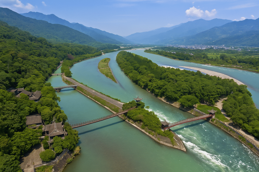 중국 두쟝옌 수리 시스템 (Dujiangyan Irrigation System, China) — 2000년을 흐르는 인간과 자연의 약속 1 중국-두쟝옌-수리-시스템-세계문화유산-이미지