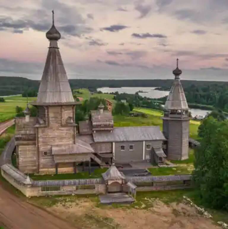 러시아 케노제로(Kenozero) – 핀 우그릭·슬라브 신앙 경관·나스티가 성소·목조 예배건축 분석 1 러시아 아르항겔스크(Arkhangelsk) 주 케노제로(Kenozero) 문화경관 지역의 실사 이미지